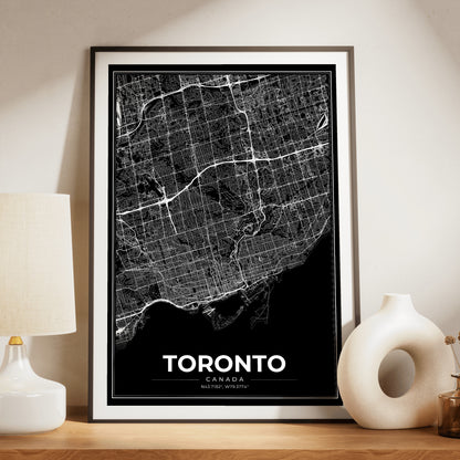 Toronto Modern Map Poster