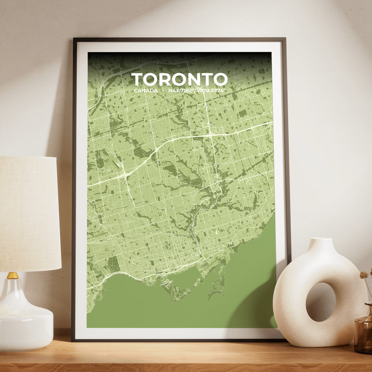 Toronto Grove Map Poster