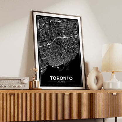 Toronto Modern Map Poster