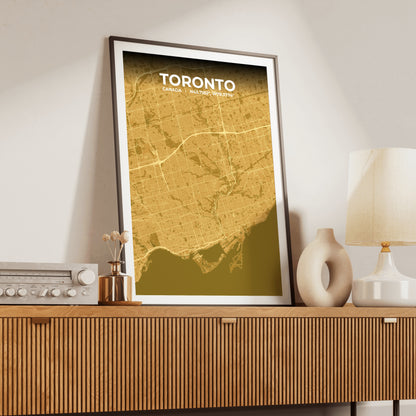 Toronto Forge Map Poster