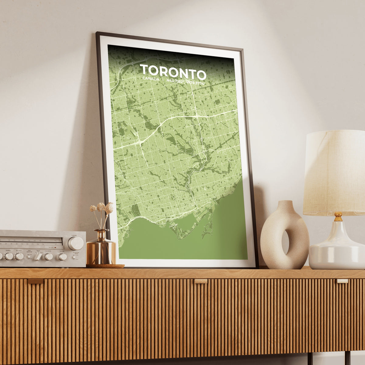 Toronto Grove Map Poster