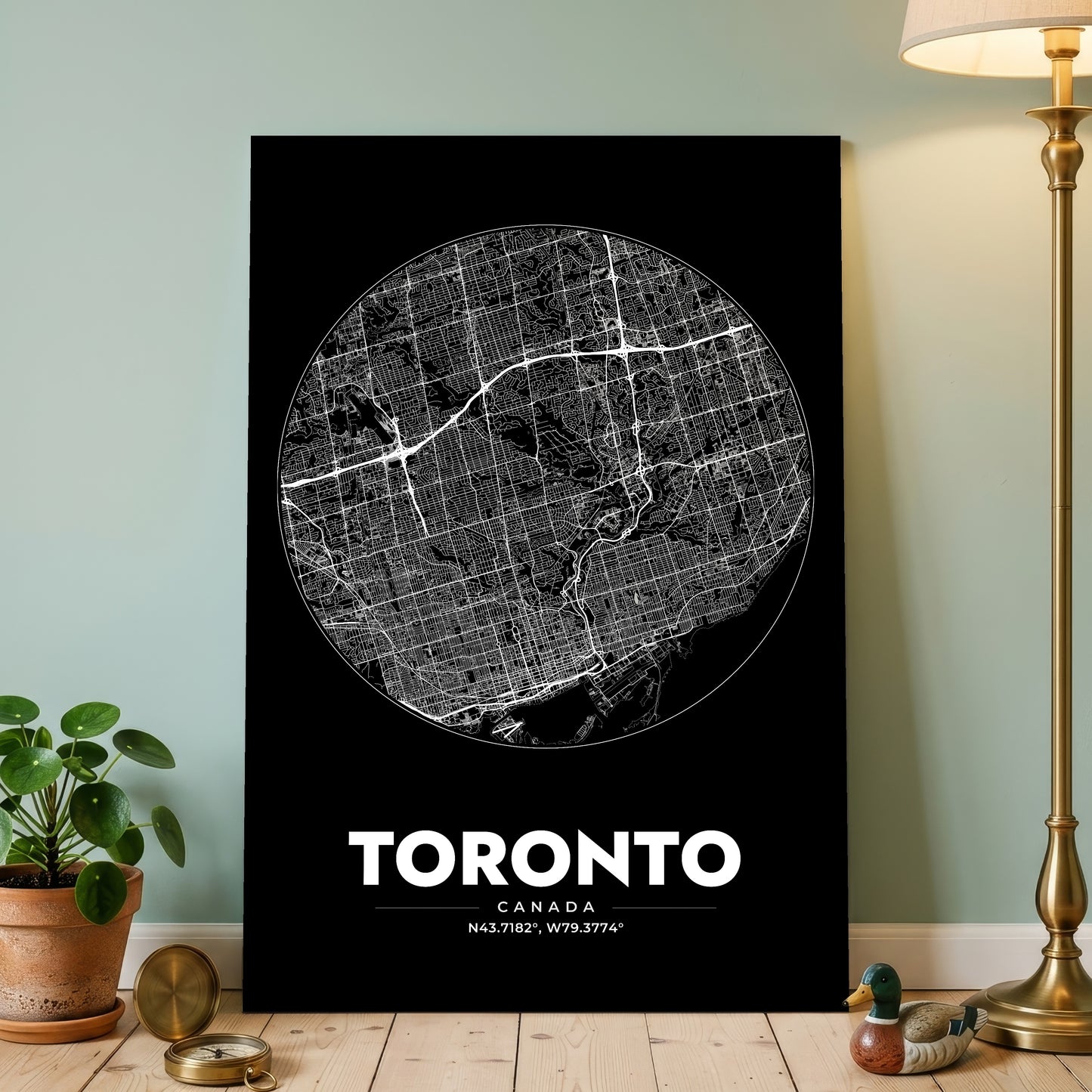 Toronto Spot Map Poster