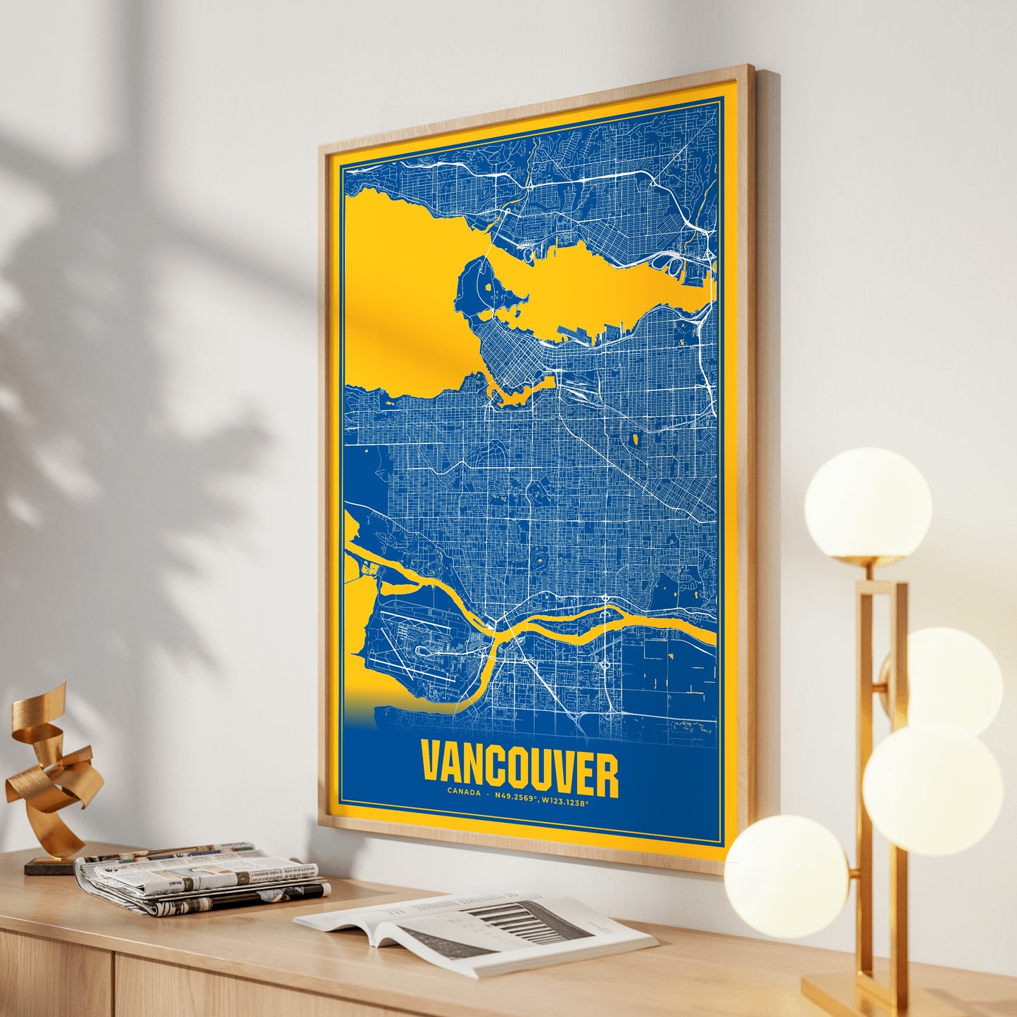 Vancouver Blockbuster Map Poster