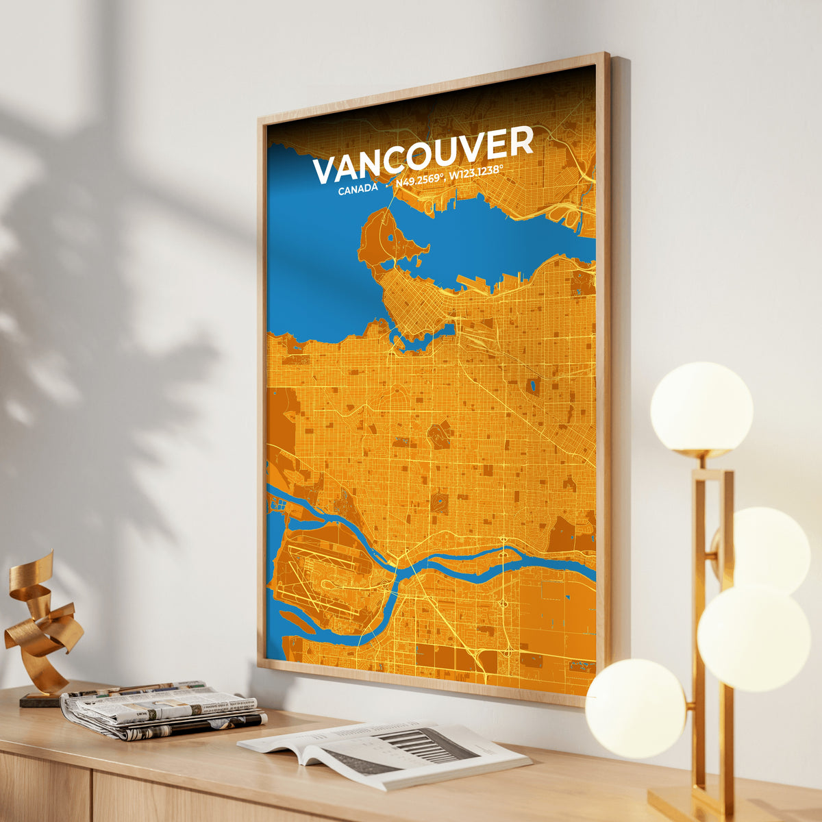 Vancouver Scorch Map Poster