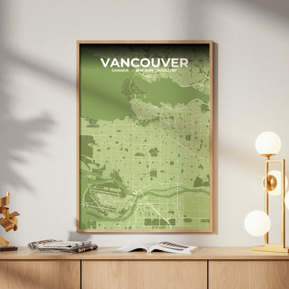 Vancouver Grove Map Poster