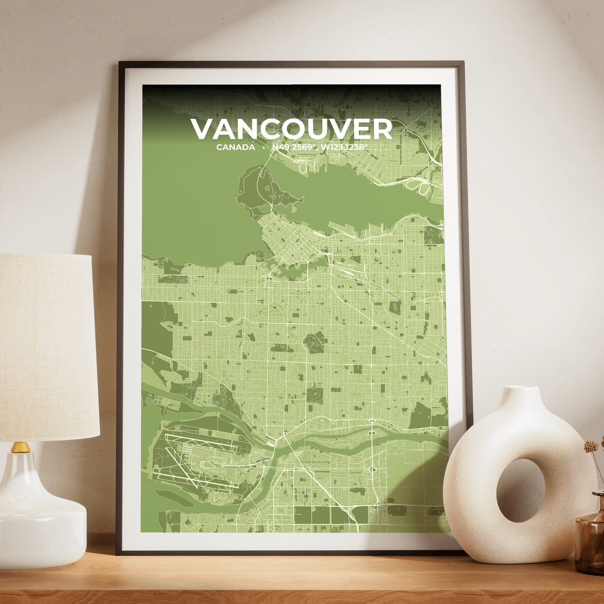 Vancouver Grove Map Poster