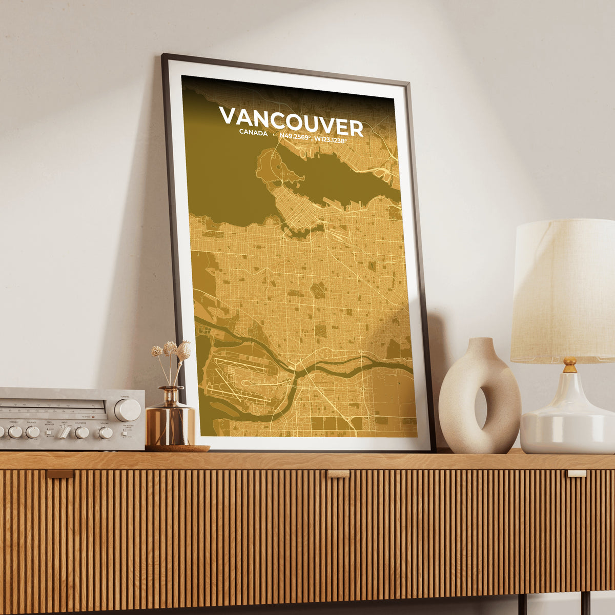Vancouver Forge Map Poster