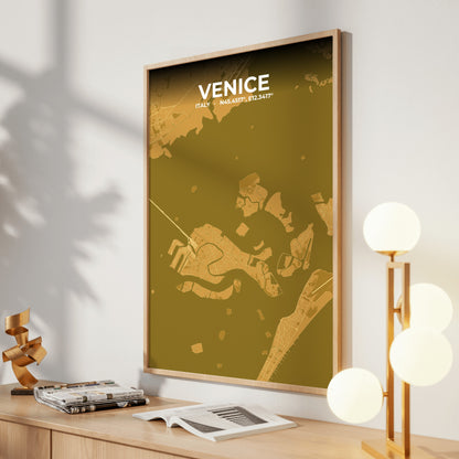 Venice Forge Map Poster