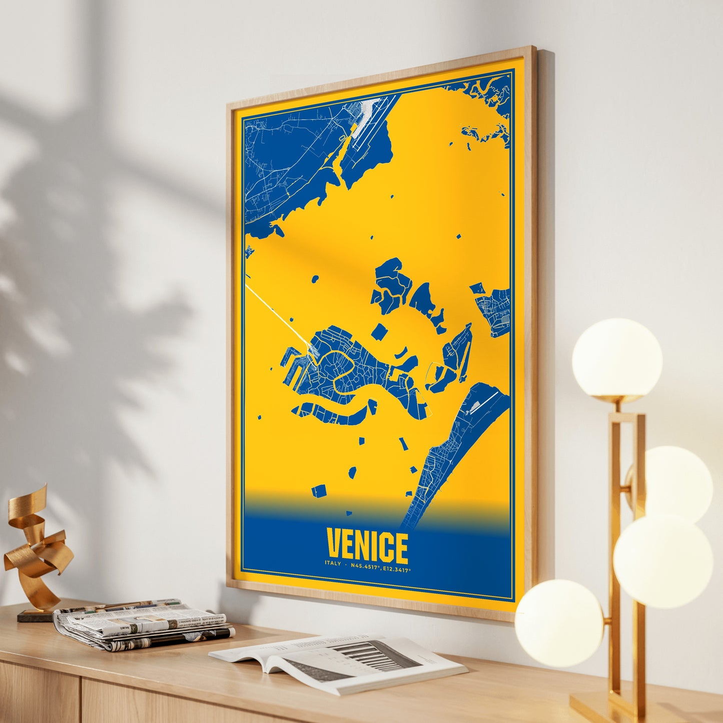 Venice Blockbuster Map Poster