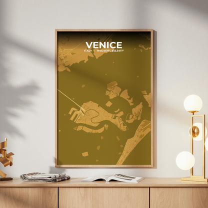 Venice Forge Map Poster