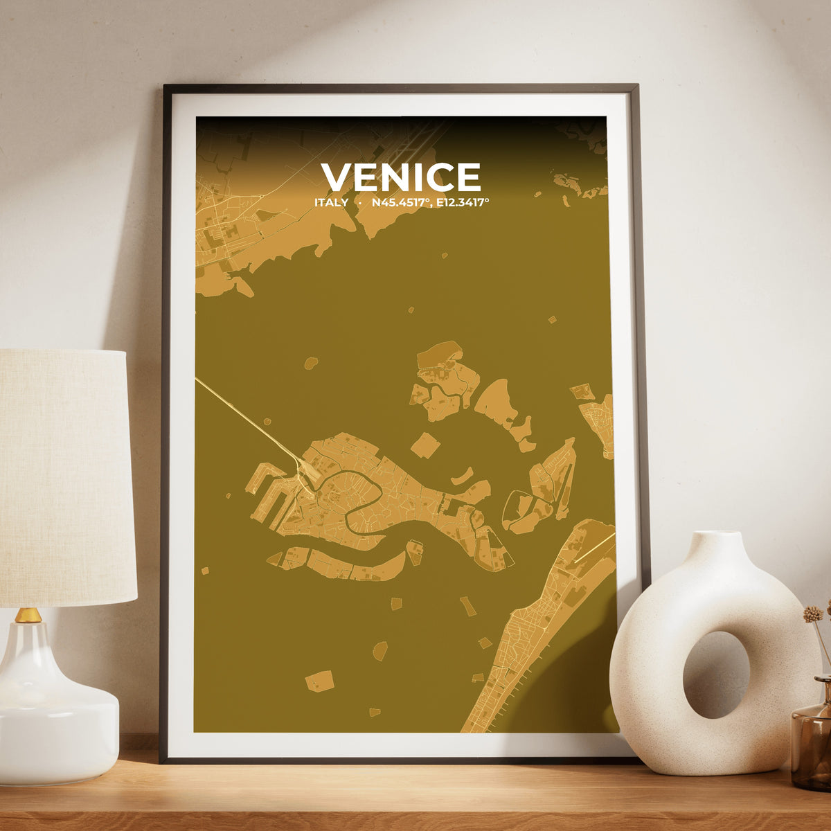 Venice Forge Map Poster