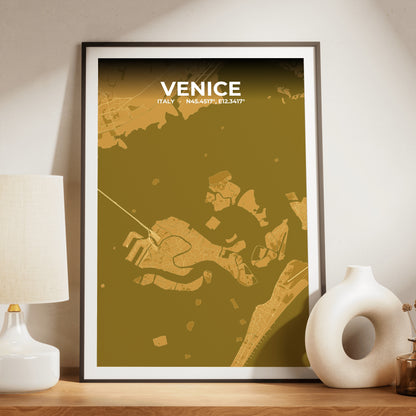 Venice Forge Map Poster