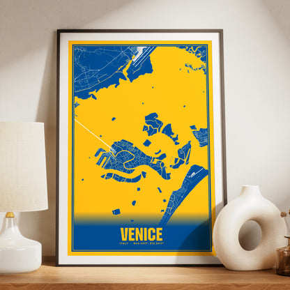 Venice Blockbuster Map Poster