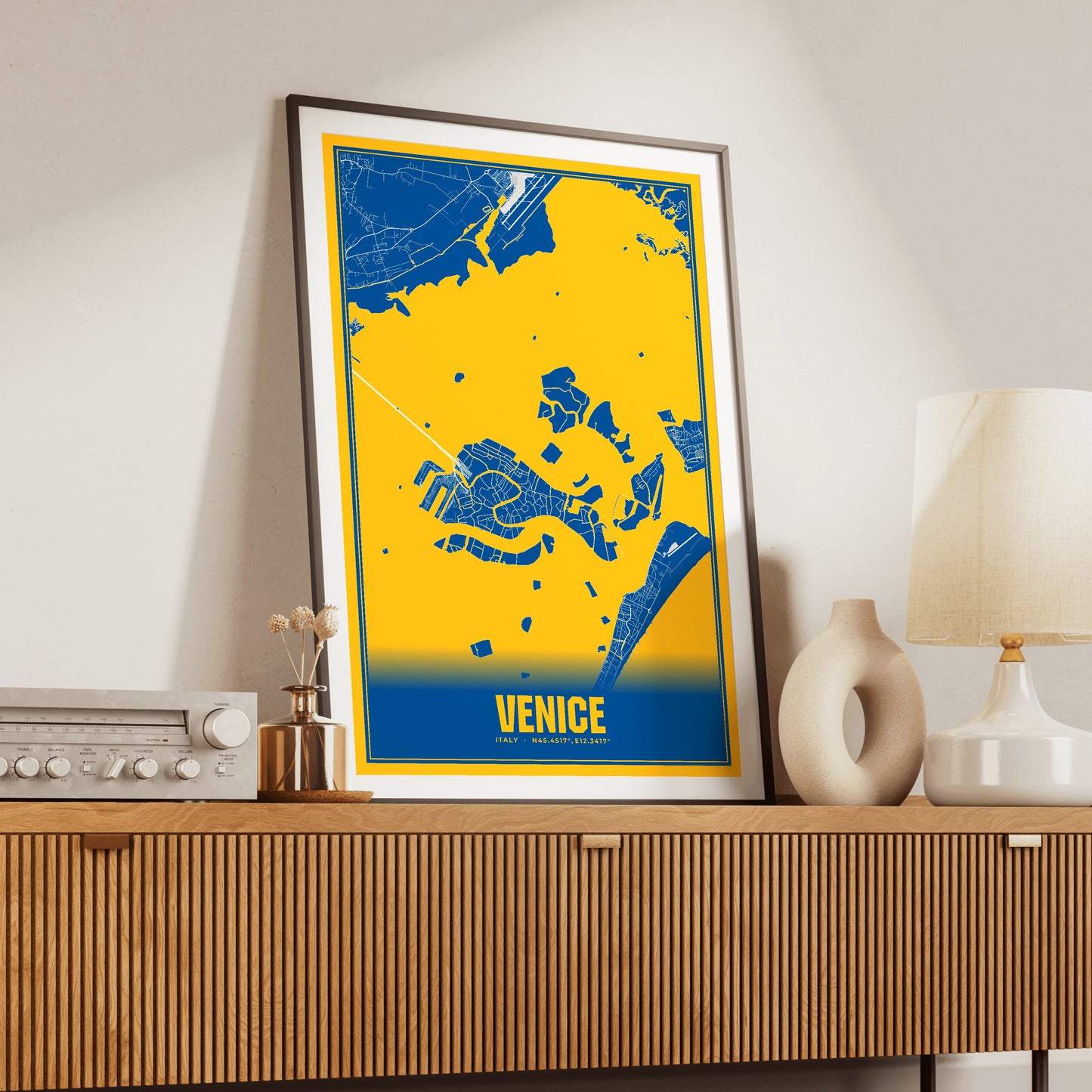 Venice Blockbuster Map Poster