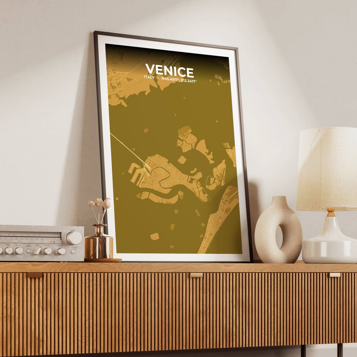 Venice Forge Map Poster