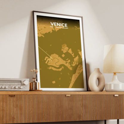 Venice Forge Map Poster