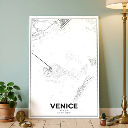 Venice Modern Map Poster
