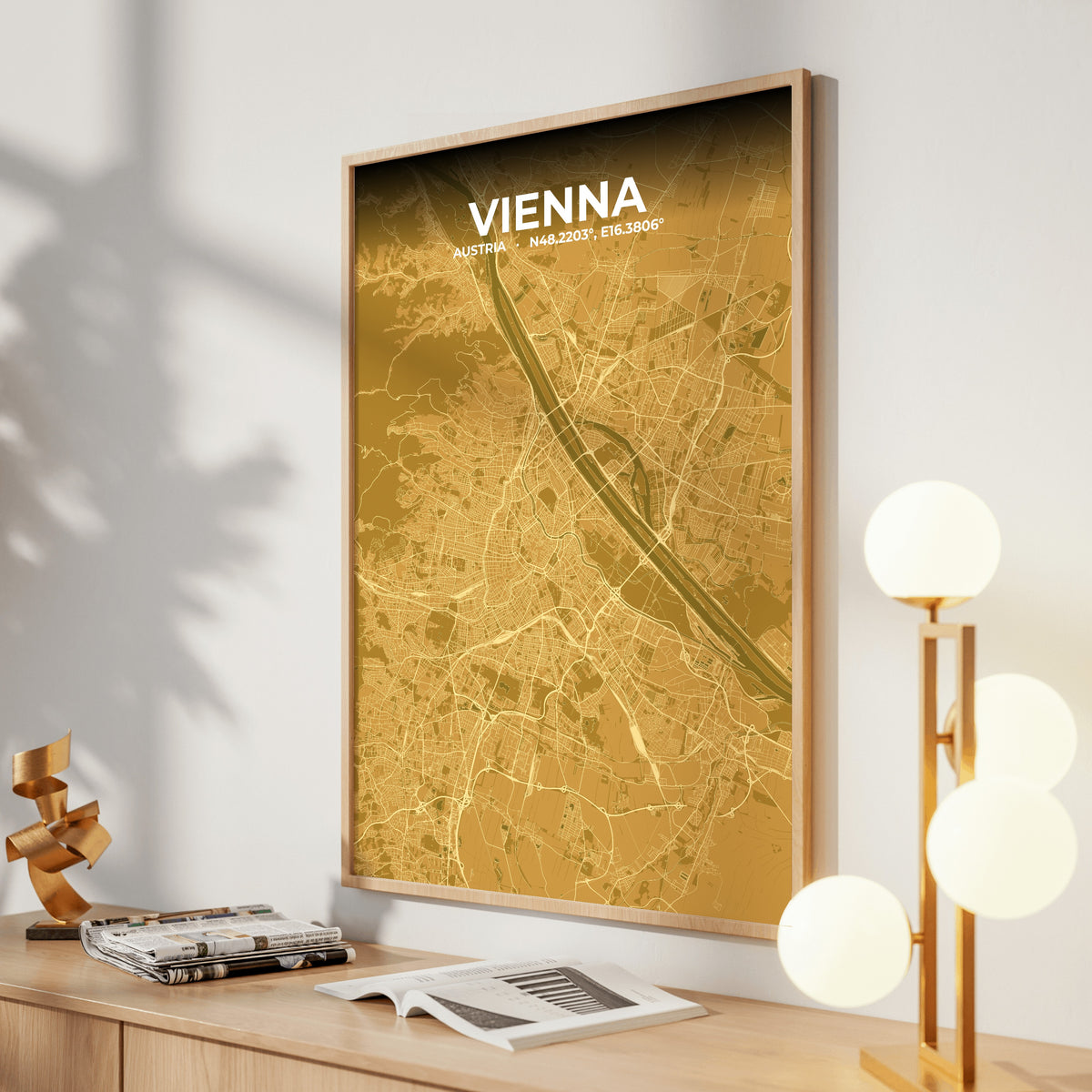 Vienna Forge Map Poster