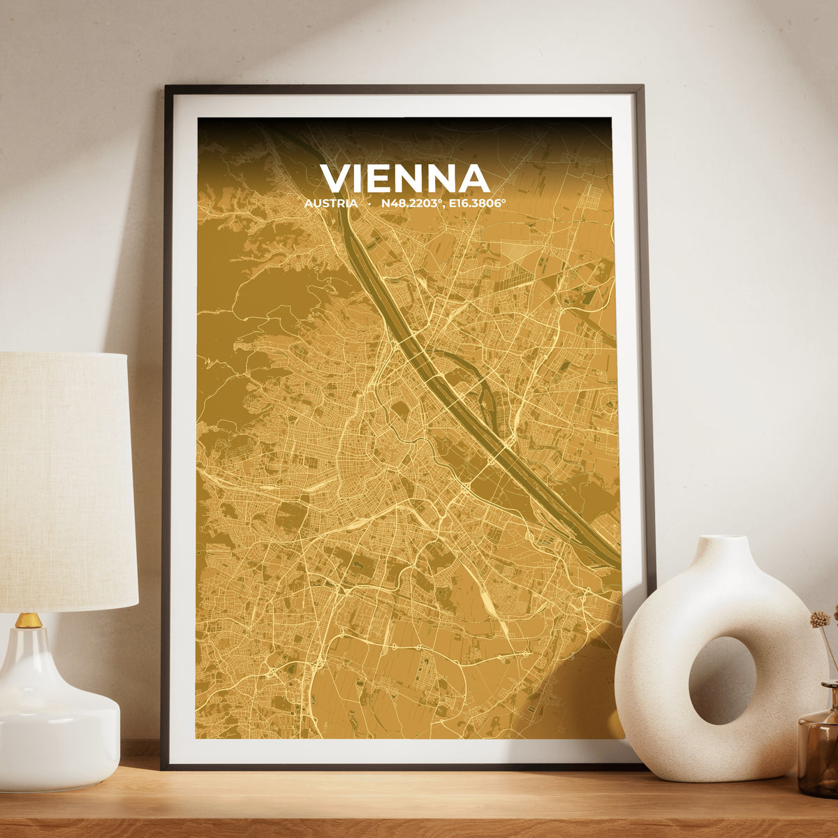Vienna Forge Map Poster