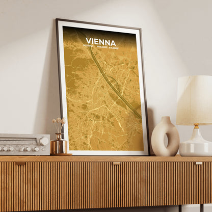 Vienna Forge Map Poster