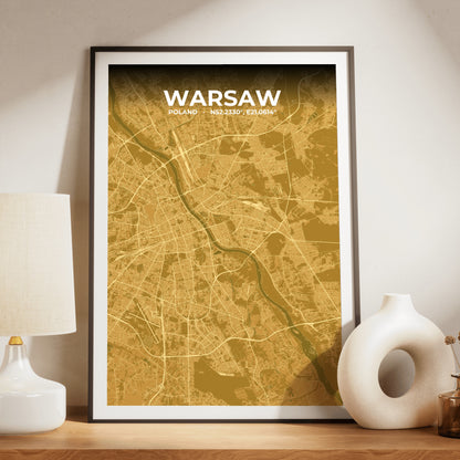 Warsaw Forge Map Poster