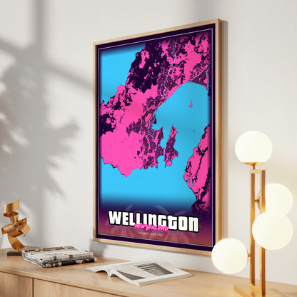 Wellington GTA Map Poster