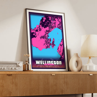 Wellington GTA Map Poster
